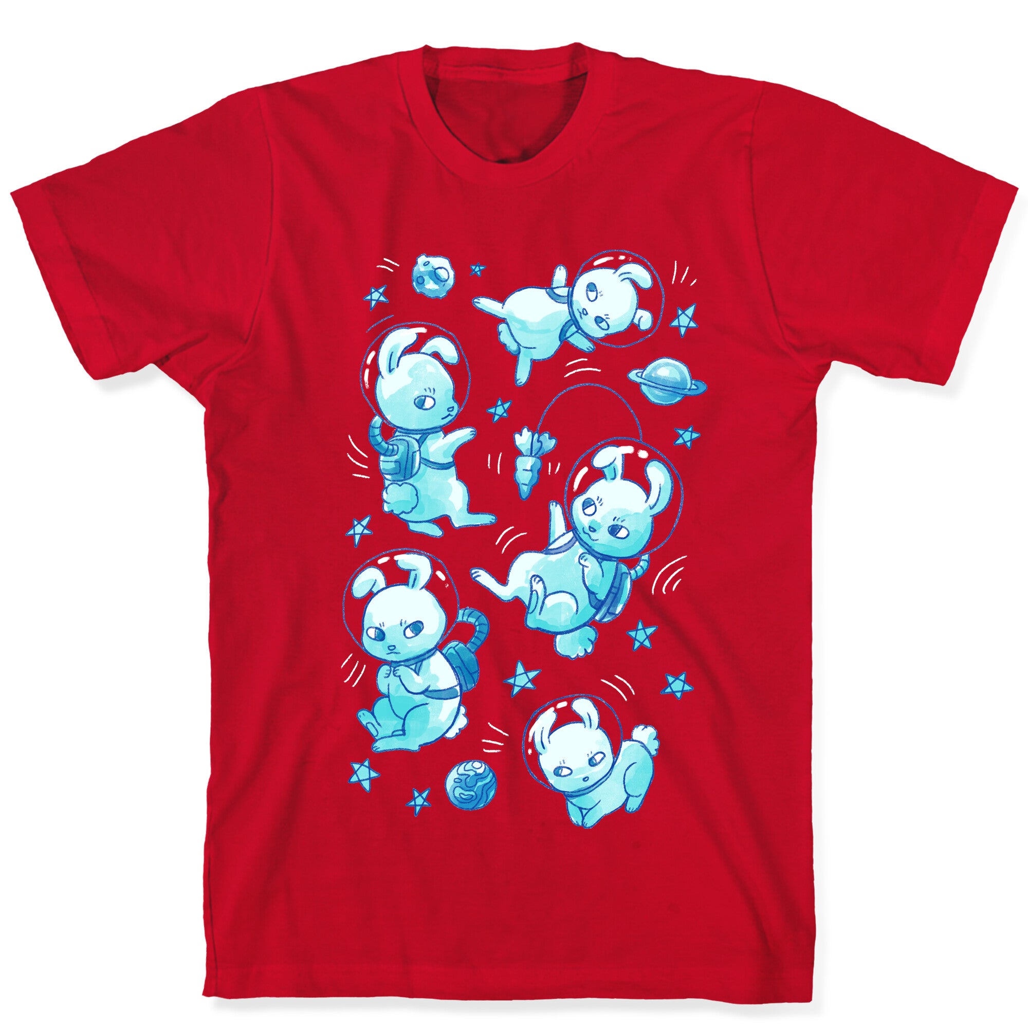 Bunnies In Space T-Shirt